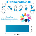 Sports Quick Dry Towel With Silicone Storage Bag
