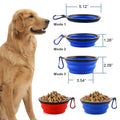 Collapsible Dog Bowl With Carabiners