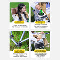 Folding Outdoor Recliner Patio Lounge Chair Lawn