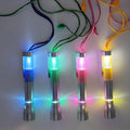 5 inch LED Light-Up Black Ink Pen With Necklace