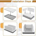 Polyethylene Kitchen Bread Slicing Tray