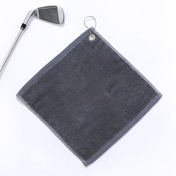 Pure Cotton Golf Towel With Hook
