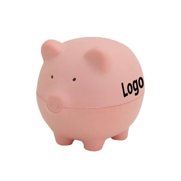 Promotional Pink Pig Stress Ball