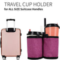 Portable Hands Free Oxford Travel Luggage Bottle Holder
