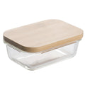 Clear Glass Bento Box