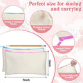 Makeup And Pencils Canvas Zipper Pouch