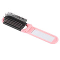 Foldable Pocket Comb With Compact Mirror