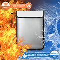 Fireproof Document Bag Zippered Waterproof Security