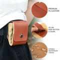Canvas Leather Foldable Bag for Hiking & Camping