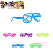 Plastic Shutter Shade Glasses