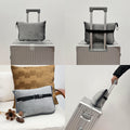 50X60" Packable Microfleece Travel Blanket W/ Carabiner