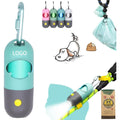 Dog Poop Bags Holder With Led Flashlight