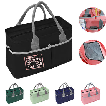 Large Capacity Insulated Lunch Bag