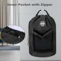 Laundry Backpack Nylon Laundry Basket With Shoulder Strap