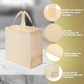 Foldable Non-Woven Reusable Tote Bags With Handles