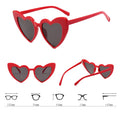 Vintage Heart-shaped Sunglasses