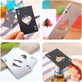 Poker Bottle Opener Credit Card Size