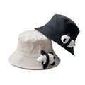 Panda Pendant Basin Cap Bucket Hat For Travel And Fishing