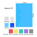 A4 Snap Button File Bag - Transparent