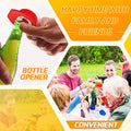 Hard Hat Flashlight Keychain Beer Opener