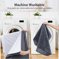 36" Washable Soft Cotton Dog Bed