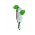 Portable Hand-Held Fan With Flashlight