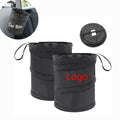 Double-Layer Oxford Car Trash Can & Storage Bin