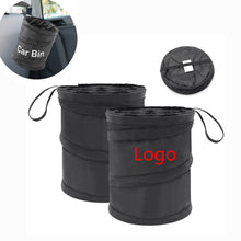Double-Layer Oxford Car Trash Can & Storage Bin