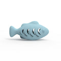Fish-shaped Silicone Treat-Dispensing Toy