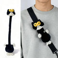 Long Neck Plush Bag Charm For Backpack