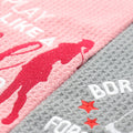Microfiber Golf Waffle Wipe Towel