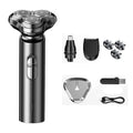 3-In-1 Men'S Multifunctional Type-C Rechargeable Shaver