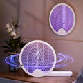 Electric Fly Swatter Racket Foldable 3000V