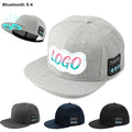 Bluetooth Dual-Speaker Baseball Cap