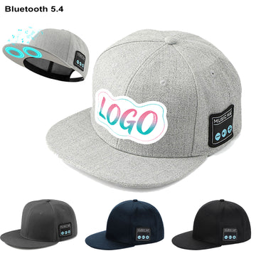Bluetooth Dual-Speaker Baseball Cap
