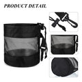 Nylon Mesh Golf Ball Bag With Drawstring Closure