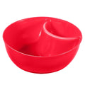 7inch Divided S-Shaped Two Compartments Cereal Bowl