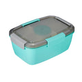Salad Lunch Container With 4 Compartment Tray