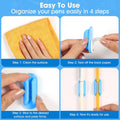 Silicone Adhesive Pencil Holders