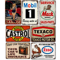 Retro Aluminum-Iron Sheet Wall Decorative Poster & Mural