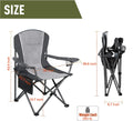 Oversized Camping Folding Chair Portable For Outdoor