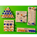 Custom Wooden Peg Game Set 5 Pack