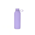 17Oz Stainless Steel Rubber Coated Double Wall Water Bottle