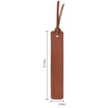 Leather Tasseled Bookmark