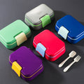 5-Compartment Lunch Box With Sauce Container