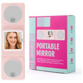 Tri-Fold Makeup Mirror With Lights