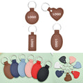Custom PU Leather Keychains
