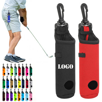 Multicolored Golf Ball Pouch