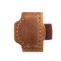 Leather Bookmark With Pen Holder
