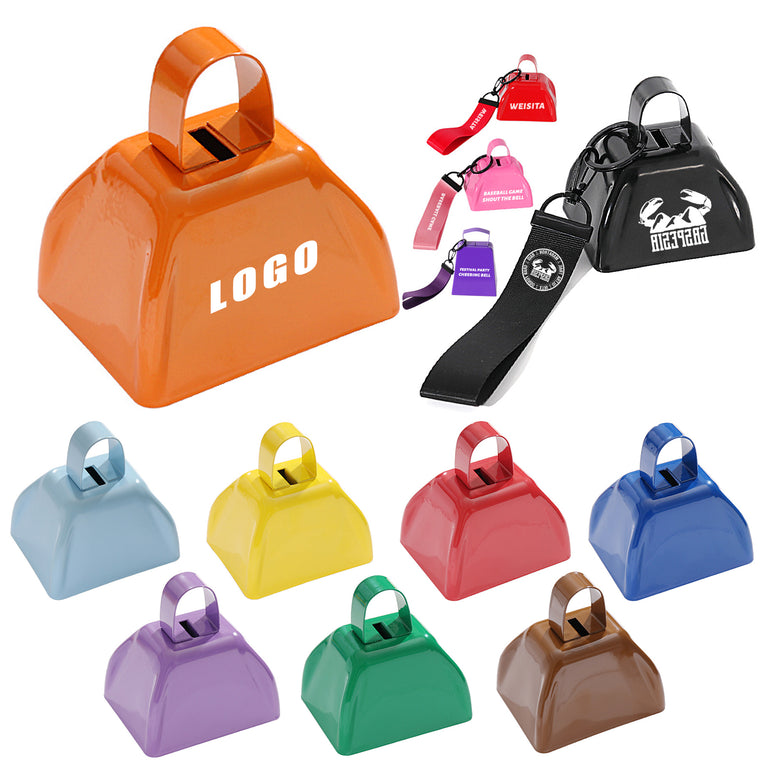 Metal Cowbell with Handle